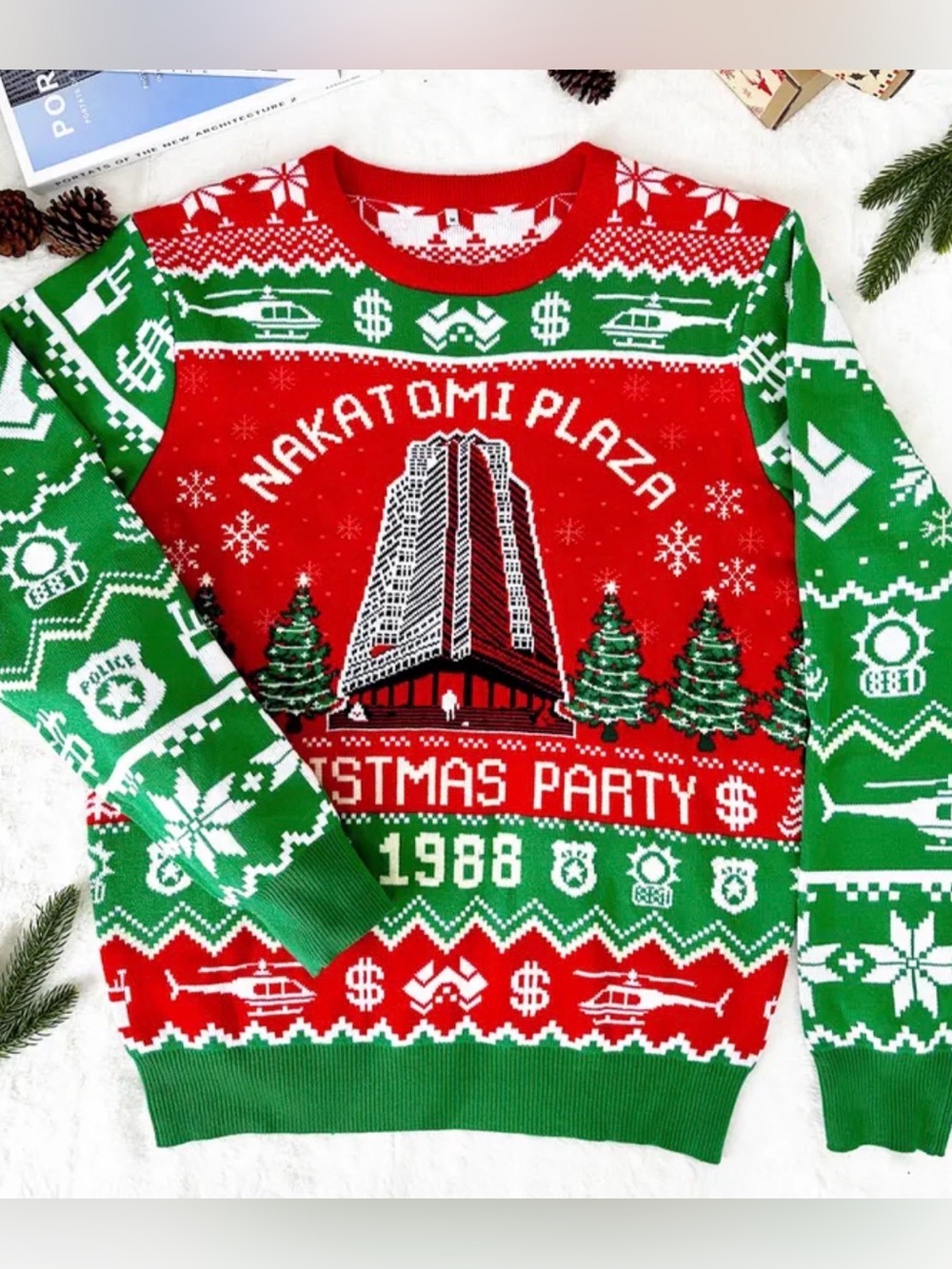 Christmas Sweater Die Hard Movie‎